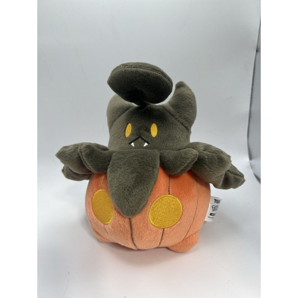 2016 Pokemon PUMPKABOO 7” Plush Soft Toy Ghost Type TOMY